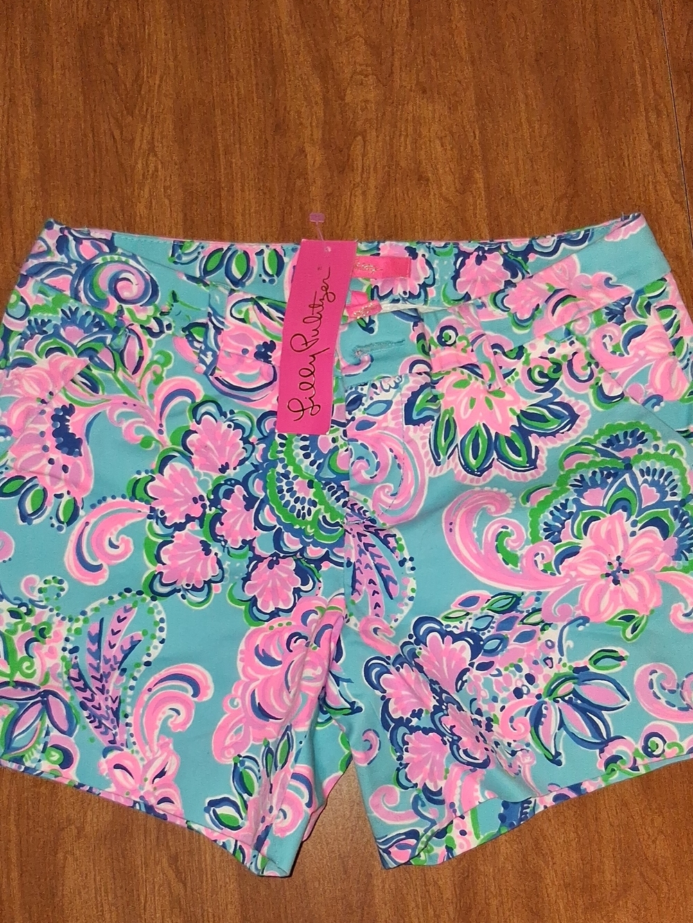 Lilly Pulitzer Callahan Stretch  Shorts(Blue Horizon, Jungle Sunrise)